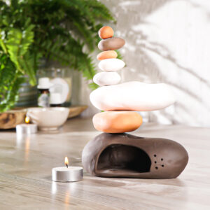 Özel Tasarım Çakıl Taşı Buhurdanlık